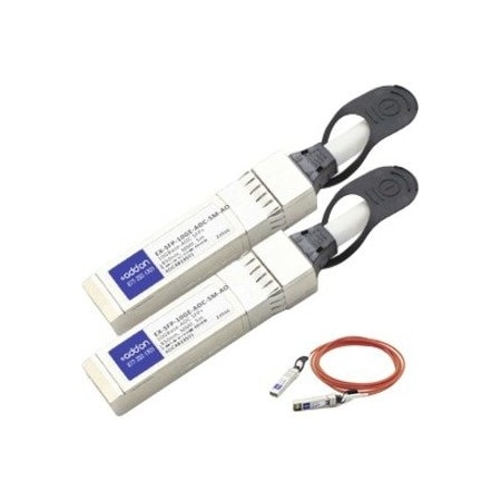 Add-On Addon Juniper Networks Compatible Taa Compliant 10Gbase-Aoc Sfp+ To EX-SFP-10GE-AOC-5M-AO